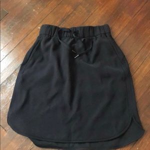Black Lulu skirt